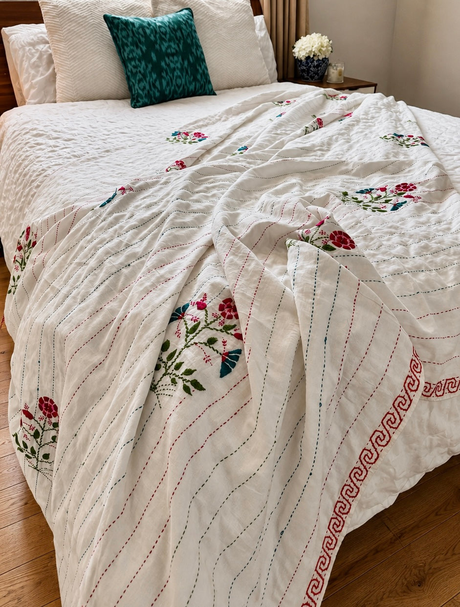 Bonolota | Hand-Embroidered Nakshi Katha