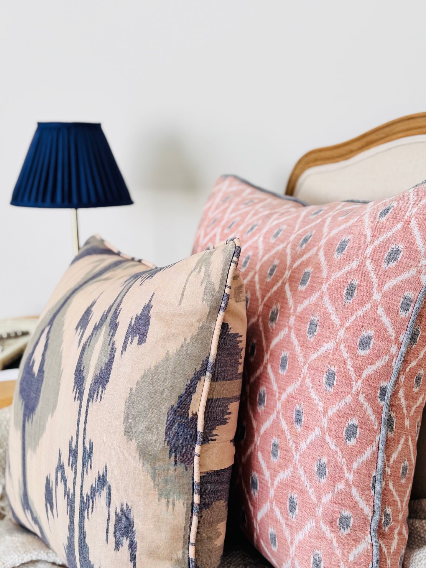 Sandstone Ikat Cushion Cover