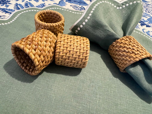 Natural Rattan Napkin Ring
