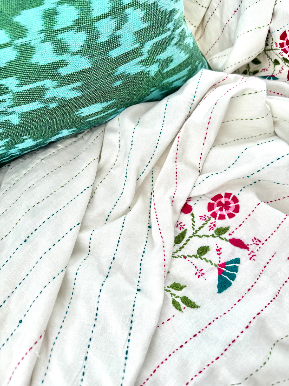 Bonolota | Hand-Embroidered Nakshi Katha