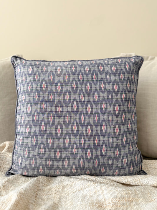 Mist Ikat Cushion Cover