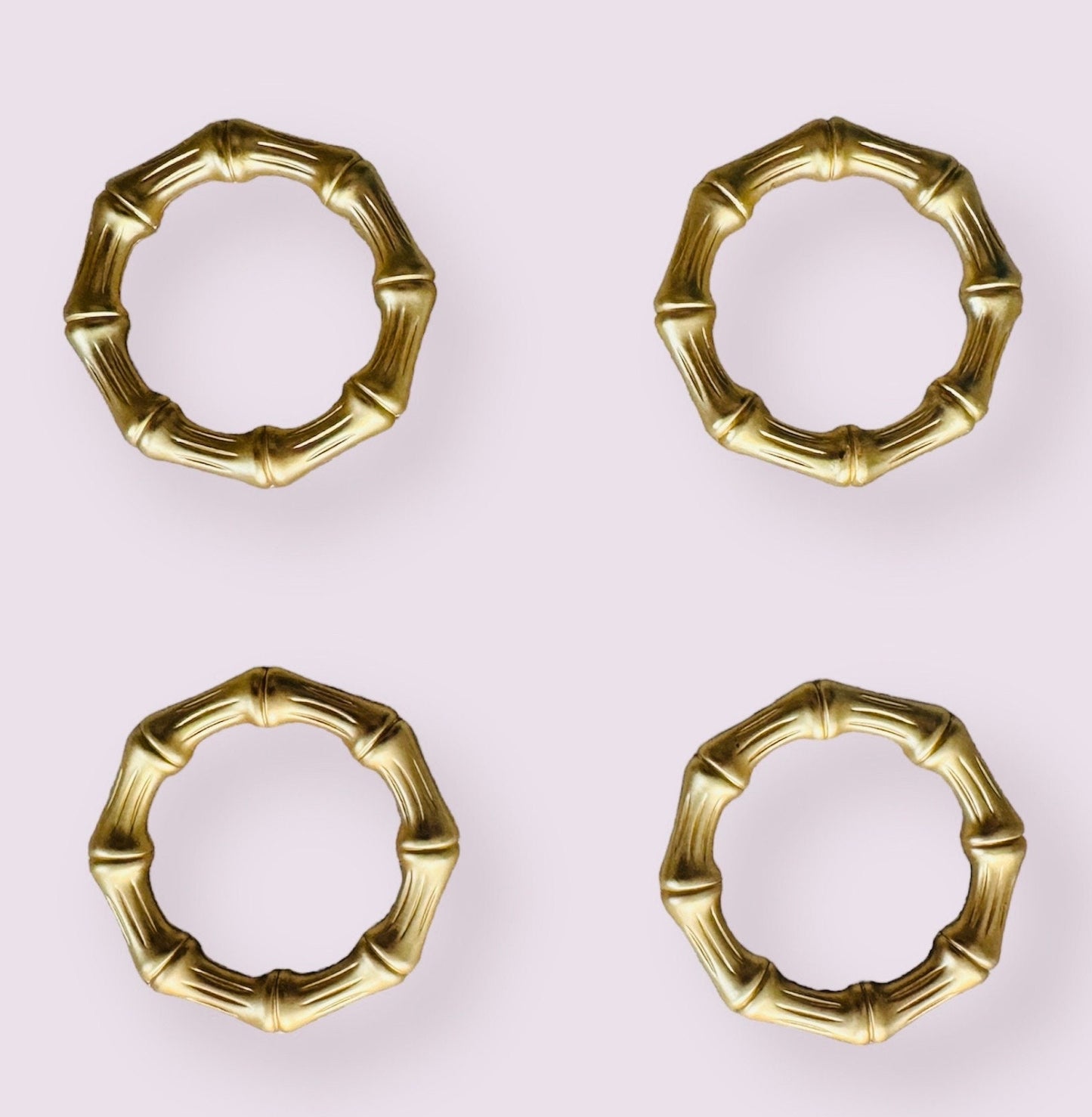 Golden Bamboo Napkin Ring