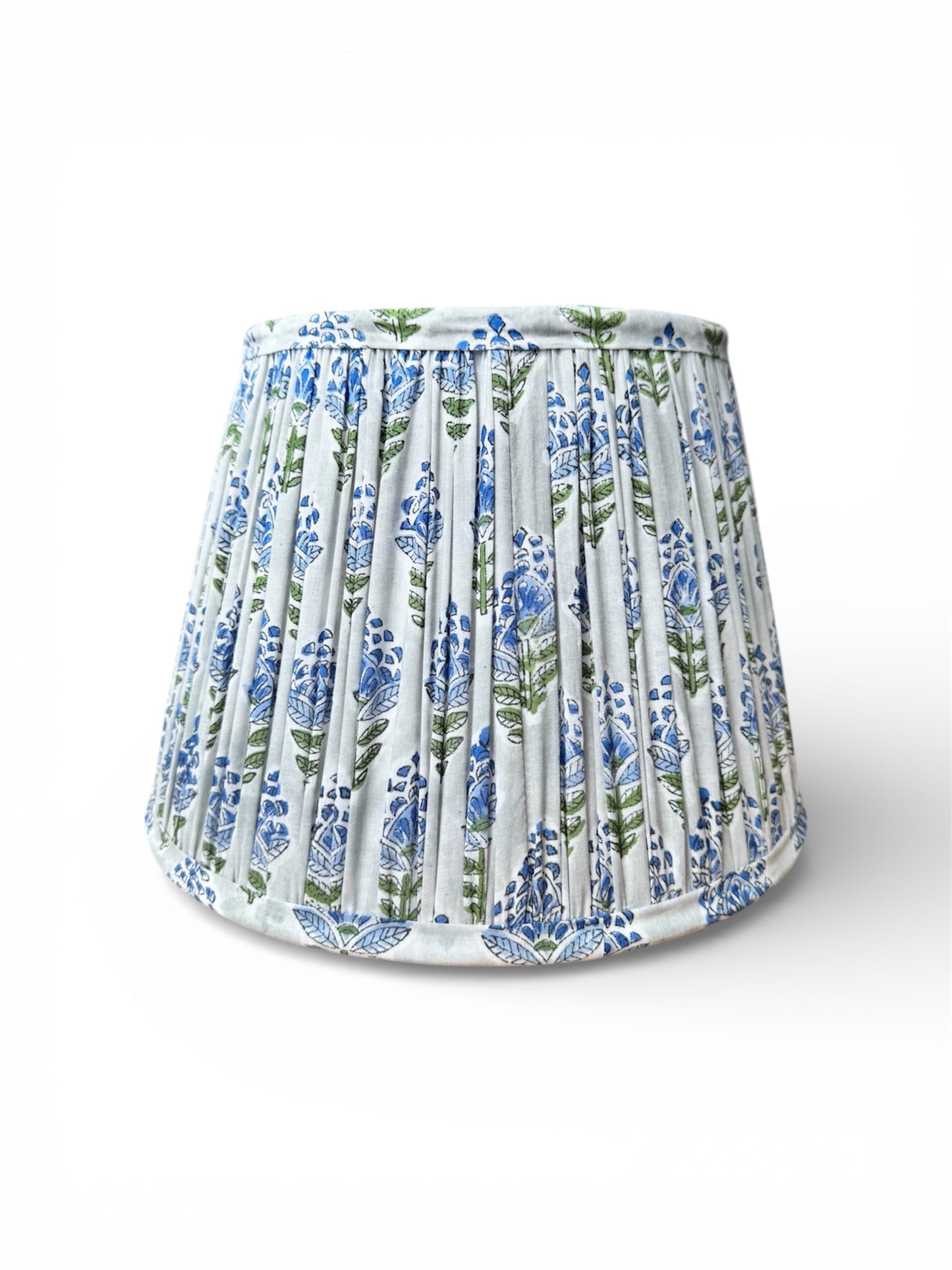 Petal Mist ~Handmade Block-Printed Lampshade | Vintage Flair Australia